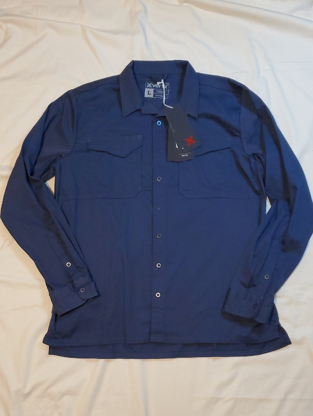 Men's Vertx Machinehead Shirt in Navy